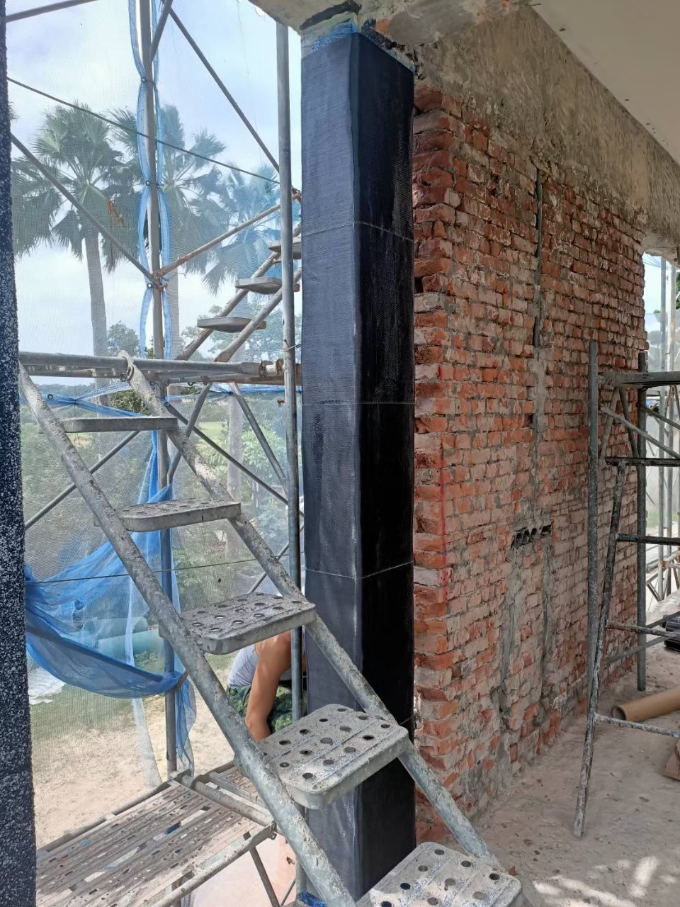 桃園中壢民宅 碳纖維補強