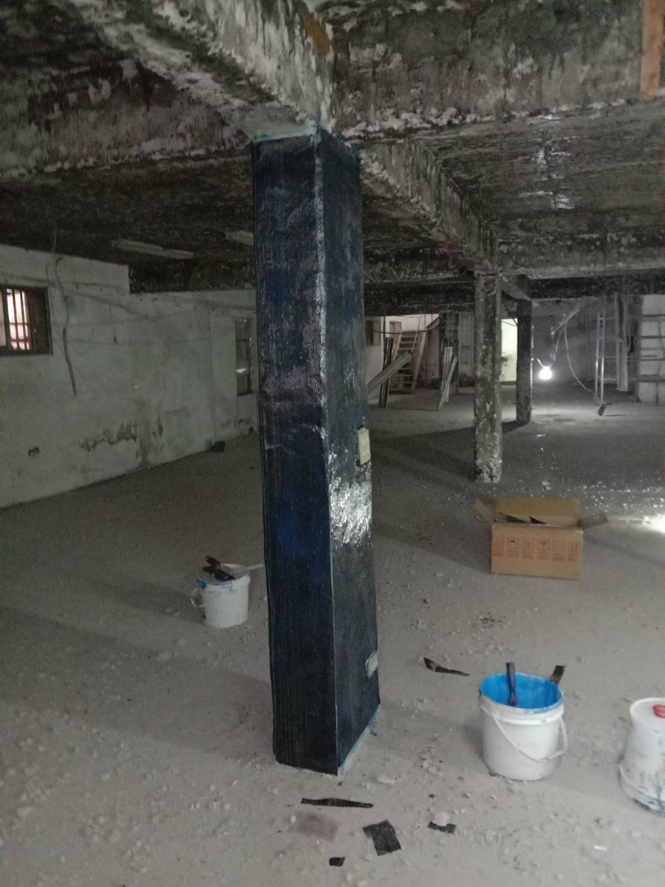 新北市五股廠房 碳纖維補強